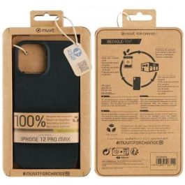 Funda Muvit For Change MCCRS0048 para iPhone 12 Pro Max/ Negra Precio: 16.59000024. SKU: B14WMG4VRX