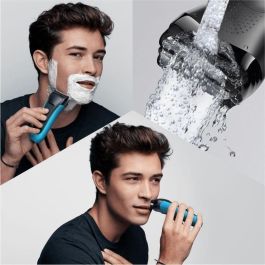 Braun 3040s Afeitadora Eléctrica Recargable Húmeda y Seca Series 3 ProSkin con MicroGrip para Afeitado Rápido y Suave Azul Braun 3040s Afeitadora Eléctrica Recargable Húmeda y Seca Series 3 ProSkin con MicroGrip para Afeitado Rápido y Suave Azul