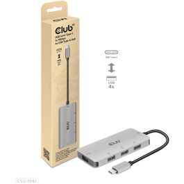 Club3D Hub USB 3.1 Tipo C a 4x USB 3.1 Tipo A 10Gbps