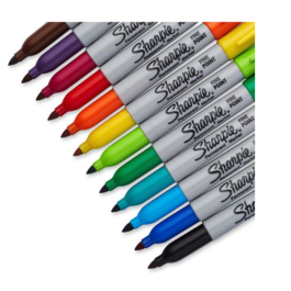 Sharpie 2061129 Blister Rotuladores Punta Fina Multicolor Secado Rápido Resistente Agua Luz 28 Unidades