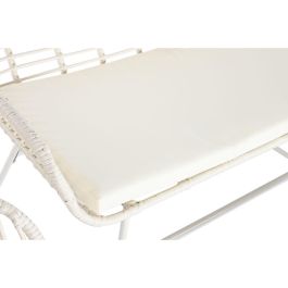 Sofa Terraza Y Jardin DKD Home Decor Blanco Blanco 74 x 84 x 124 cm Set de 4 Sofa Terraza Y Jardin DKD Home Decor Blanco Blanco 74 x 84 x 124 cm Set de 4