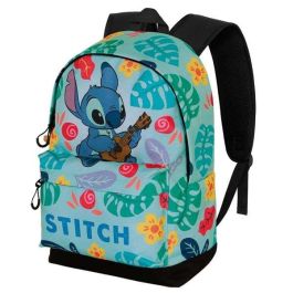 Karactermania Mochila Lilo y Stitch Guitar Verde 31 x 18 x 44 cm Ripstop Mochila Urbana Adolescentes Niños