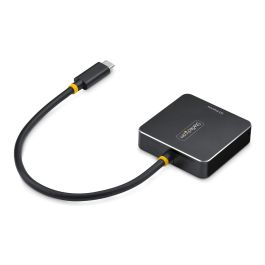 Lector de Tarjetas Externo Startech 1B-USB-C-SDE-ADAPTER Negro