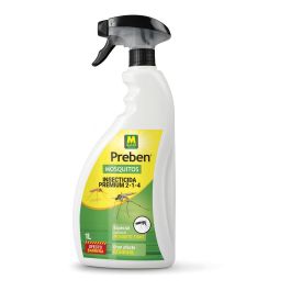 Massó Pistola anti-mosquitos 1 l - Spray insecticida para interior y exterior, efecto barrera, protege contra mosquito tigre