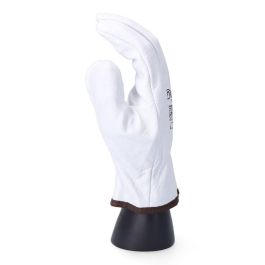 Guantes de Trabajo EDM Blanco Piel de vaca Transportes