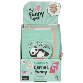 The Concept Factory Libreta Dina6 Funny Kawaii My Funny Papet - Modelos Tostada, Panda, Gato The Concept Factory Libreta Dina6 Funny Kawaii My Funny Papet - Modelos Tostada, Panda, Gato
