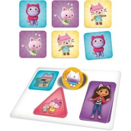 Lisciani LIS8008324103355 Mesa Educativa Gabby Dollhouse: Más de 10 juegos fáciles y divertidos para niños y niñas