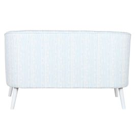 Sofa Mediterraneo DKD Home Decor Azul Celeste Blanco 68 x 78 x 130 cm