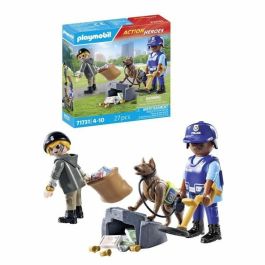 Playmobil 71731 Perro Policía y Ladrón