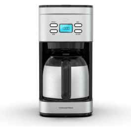 Continental Edison CF12TIXTH Cafetera de filtro 1,2 litros, jarra isotérmica