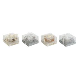 Vela DKD Home Decor Dorado Plateado Navidad 10.5 x 10.5 x 7 cm 10,5 x 10,5 x 7 cm (4 Unidades) Precio: 18.8899997. SKU: B1G896S99F