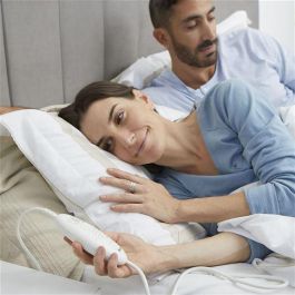 Beurer 317.16 Calientacamas Eléctrico Doble Transpirable XXL para Invierno y Alivio Muscular