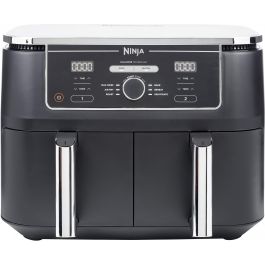 Ninja AF400EU Foodi MAX Dual Zone Freidora de Aire Caliente 9.5L Negra con Funciones de Hornear, Asar y Deshidratar Precio: 174.49999996. SKU: B1DDWNAPGZ