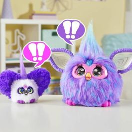 Hasbro Mini Furby Furblet Bam Boo - Juguete Electrónico con Clip de Llavero, 45 Melodías K-pop, Sonidos Furbish, Edad +6 Hasbro Mini Furby Furblet Bam Boo - Juguete Electrónico con Clip de Llavero, 45 Melodías K-pop, Sonidos Furbish, Edad +6