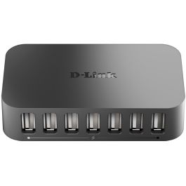 Hub USB 7 Puertos D-Link DUB-H7 Negro Precio: 29.6899999. SKU: S7606715