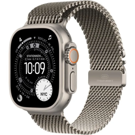Apple Watch Ultra 3 GPS + Cellular 49 mm MEWW4QFA Caja de Titanio Natural Correa Milanese Loop Titanio Natural Pequeño Precio: 1163.58999988. SKU: B17GQX98G2