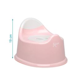 KioKids Orinal Infantil Rosa Con Tapa Y Asa +24 meses