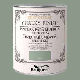 Bruguer Pintura a la Tiza Chalky Finish Muebles Oliva 750 ml Acabado Mate Vintage Precio: 23.50000048. SKU: S7908349