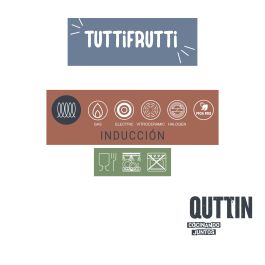 Sartén 20 cm aluminio forjado inducción Tuttifrutti Quttin - Inde (6 Unidades) Sartén 20 cm aluminio forjado inducción Tuttifrutti Quttin - Inde (6 Unidades)