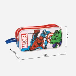 Estuche portatodo 2 compartimentos avengers