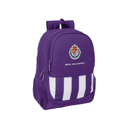 Mochila Escolar Real Valladolid C.F. Blanco Morado 32 x 44 x 16 cm Precio: 39.99000027. SKU: B18N8S9VX3