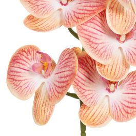 Flor Orquídea Azul Tejido Decoración 107 cm