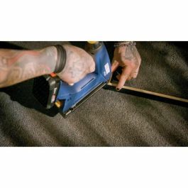 Rapid BTX553 Grapadora de Batería 18V para Grapas 53/8-20mm y 8/15-20mm con Estuche, Batería 2.5Ah y Cargador