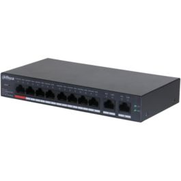 Dahua DH-CS4010-8ET-110 Switch Gestionado L2 Fast Ethernet (10/100) 8 Puertos PoE Negro
