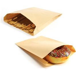Algon Bolsas Kraft para Alimentos Reutilizables 20 Unidades 16x24 cm
