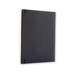 Cuaderno Moleskine Clasico Tapa Blanda 19X25 192H 70Gr. Cuadriculada Con Goma Negra