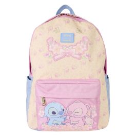 Loungefly Mochila grande de nylon Stitch & Angel Disney 43cm con detalles estampados y apliques Precio: 44.5000006. SKU: B1CQY6PSWR