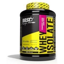BEST PROTEIN Whey Isolate Fresa 2000g - Proteína de Suero Aislada 90% para Crecimiento y Conservación Muscular Precio: 78.8900002. SKU: B16VPCYMHT