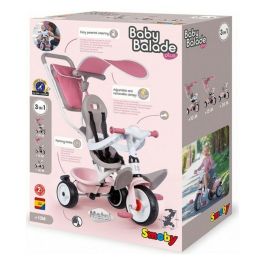 Triciclo Baby Balade Plus Rosa - SMOBY