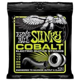 Ernie Ball Cuerdas Guitarra Eléctrica Slinky Cobalt Regular 10-46