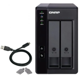 QNAP TR-002 Unidad de Disco Múltiple Negro Precio: 183.50000053. SKU: B14J8SX8NS