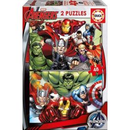 Puzzle 2x48 piezas avengers Precio: 8.39256. SKU: S2403629