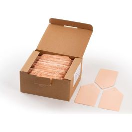 HERMA Etiquetas Colgantes 80x150 mm con Ojales de Plástico y Esquinas Plegables, 250 Unidades