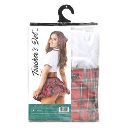 Disfraz Erótico Teacher’s Pet Rojo Talla única