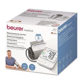 Beurer BM-51 Tensiómetro de Brazo EasyClip con Tecnología de Inflación Automática, Memoria para 2 Usuarios, Pantalla XL y Detector de Arritmias