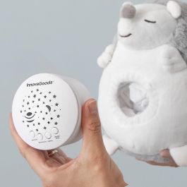 Erizo de Peluche con Ruido Blanco y Proyector Quitamiedos Spikey InnovaGoods