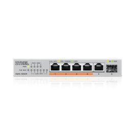 Zyxel XMG-105HP-EU0101F Switch No Administrado 5 Puertos 2.5G Ethernet, PoE 70W, Plata Zyxel XMG-105HP-EU0101F Switch No Administrado 5 Puertos 2.5G Ethernet, PoE 70W, Plata