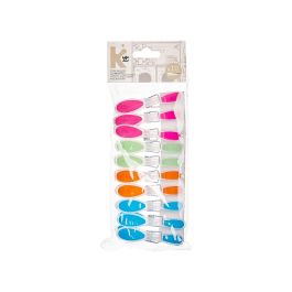 Set 10 Pinzas Silicona Arte Regal 8X24CM (24 Unidades) Set 10 Pinzas Silicona Arte Regal 8X24CM (24 Unidades)