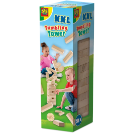 Ses Creative SES8710341023133 XXL Tumbling Tower Juego de habilidad para exteriores, emocionante para niños y adultos Precio: 51.59000044. SKU: B1D5XA78DT