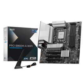 MSI 911-7E42-002 PRO B860M-A WiFi Placa Base Intel B860 LGA 1851 Wi-Fi 7 micro ATX DDR5 para PC