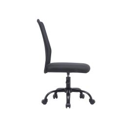 Silla Q-Connect Oficina Parma Malla Sin Reposabrazos Alt Max 990 Anc 480 Prof 590 Color Negro