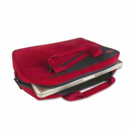 Maletín Monray Ginger para Portátiles hasta 15.6"/ Cinta para Trolley/ Rojo