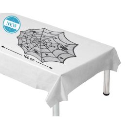 Mantel de Encaje Negro con Diseño de Telaraña y Arañas para Halloween, 100 cm Precio: 1.5900005. SKU: B1KBRXQJAX