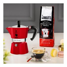 Cafetera Italiana Bialetti 0004942/NP 3 Tazas Rojo Aluminio