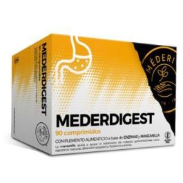 Mederi Nutrición Integrativa Mederdigest 90 Comprimidos. Enzimas digestivas y manzanilla para molestias gastrointestinales Precio: 70.4999999. SKU: B17CVZMJH5