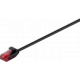 Goobay PATCH CABLE CAT6 U/UTP - SLIM LINE - 0,25M BLACK Precio: 95.69000045. SKU: B1BZL6Z3TQ